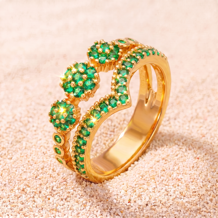 Rocío | anillo jardín en flor