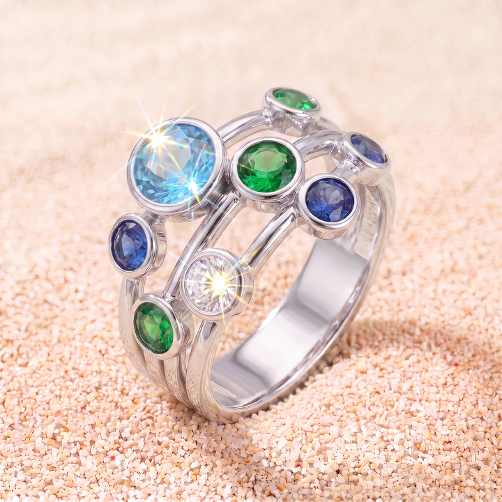 Yésica | Anillo Multicolor