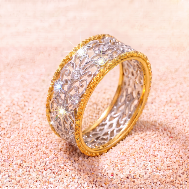 Andrea | anillo encaje delicado
